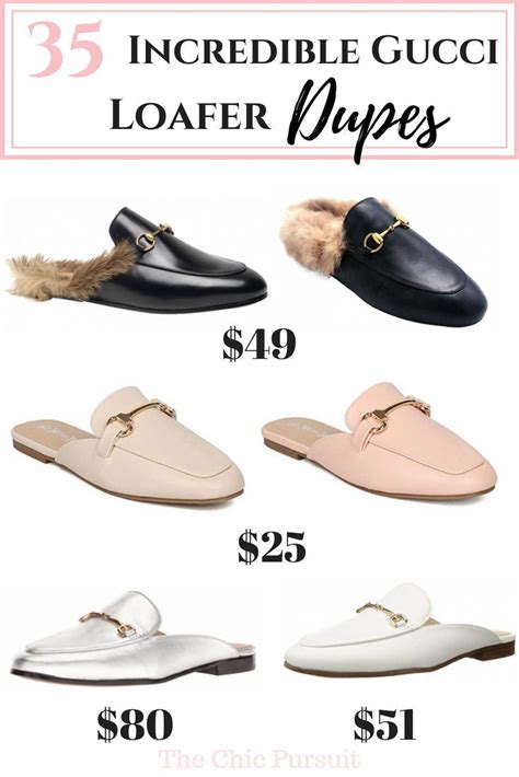 mens gucci loafer look a like|gucci heeled loafer dupes.